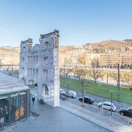 Apartamento DUPLEX ISOZAKI-GUGGENHEIM Bilbao Bagian luar foto
